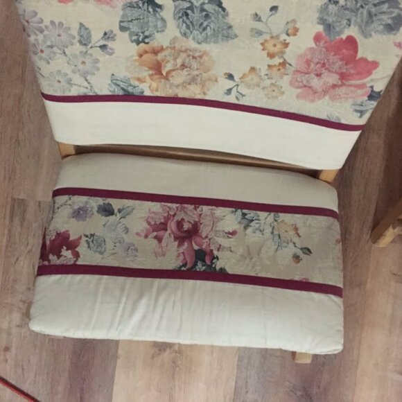 2 Vintage Byer of Maine Lounger Beach Chairs Canvas & Wood Foldable Camping - Picture 4 of 5